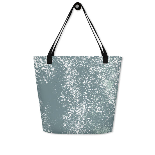 Rooted All-Over Print Large Tote Bag