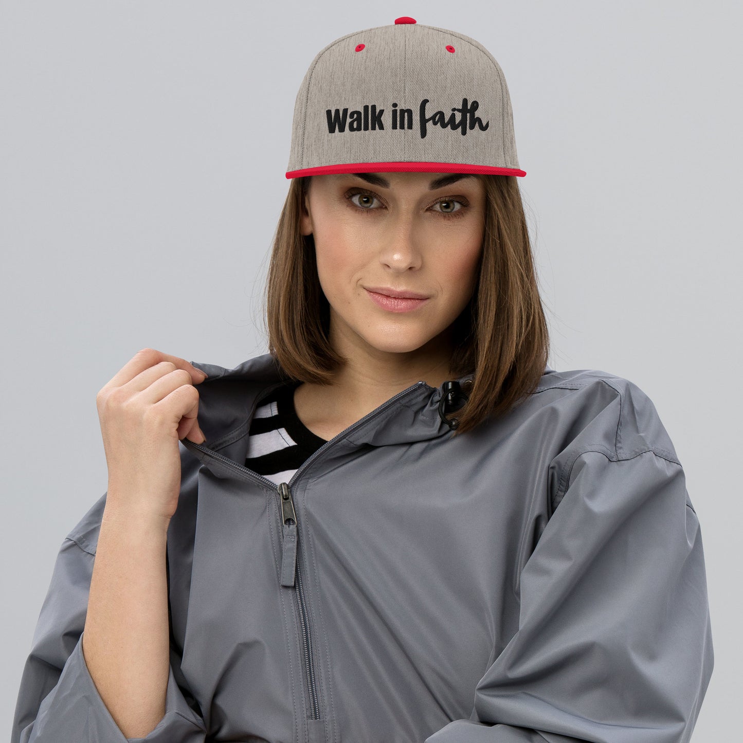 Walk in Faith Snapback Hat
