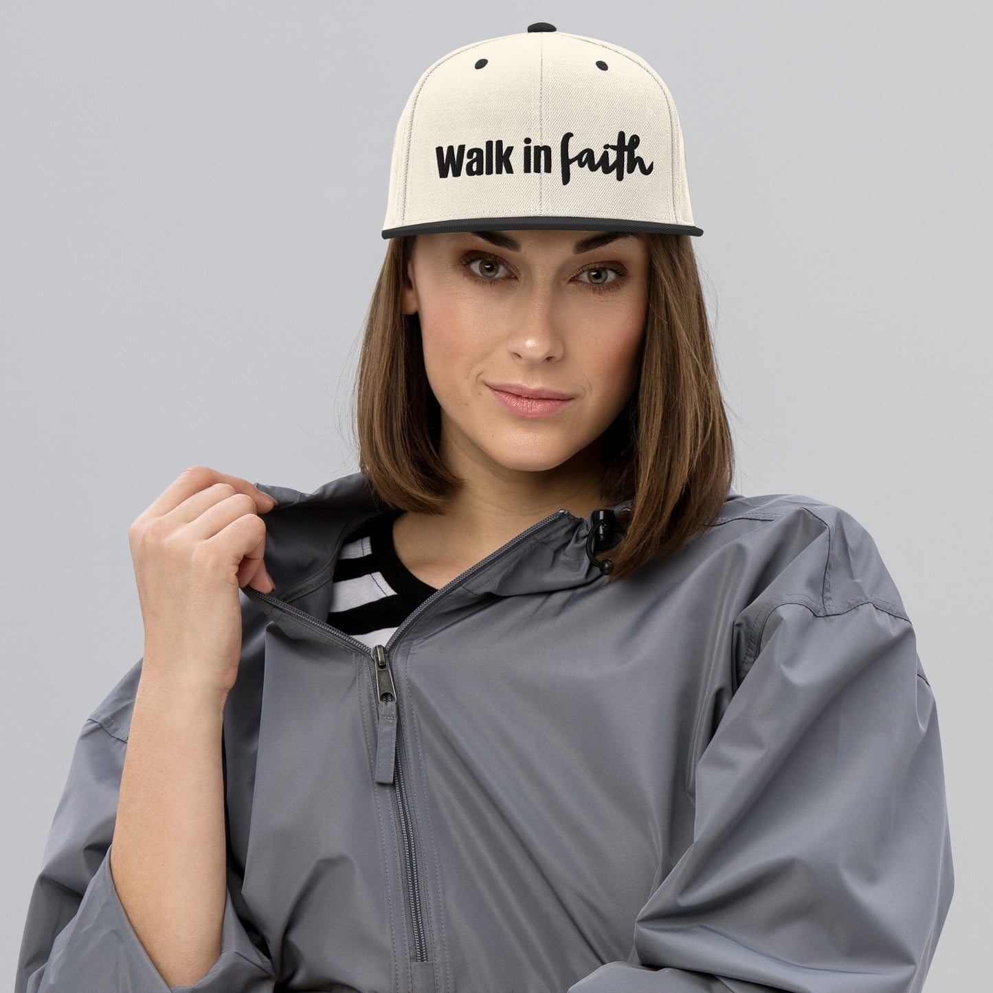 Walk in Faith Snapback Hat