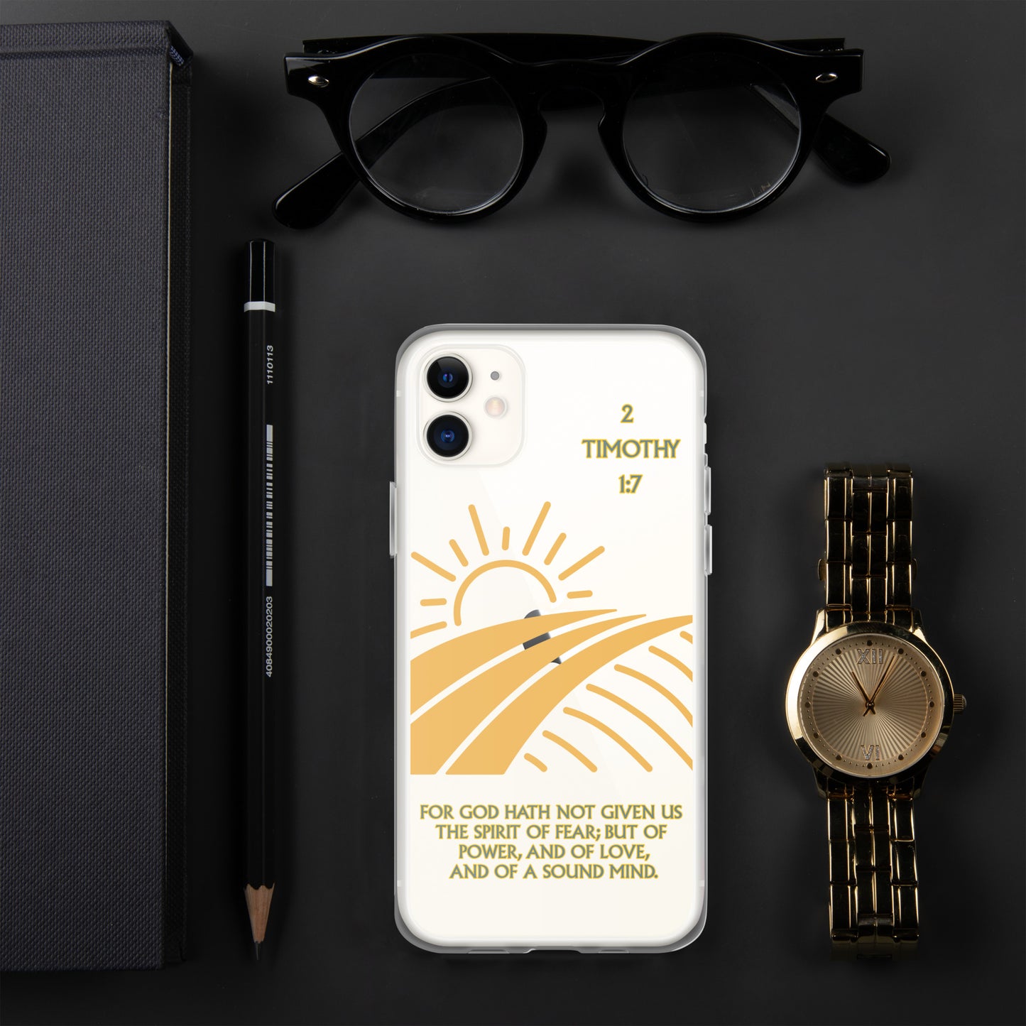 2 Timothy 1:7 Clear Case for iPhone®