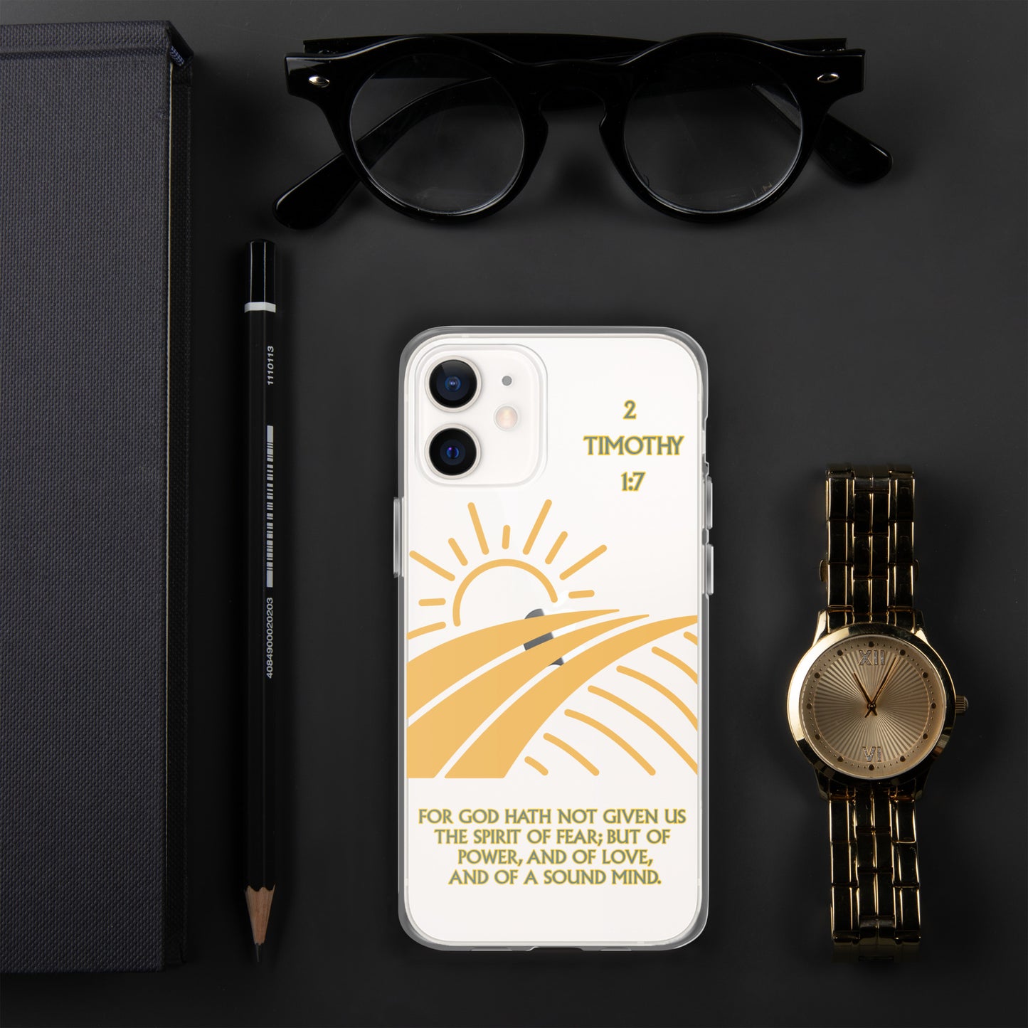 2 Timothy 1:7 Clear Case for iPhone®