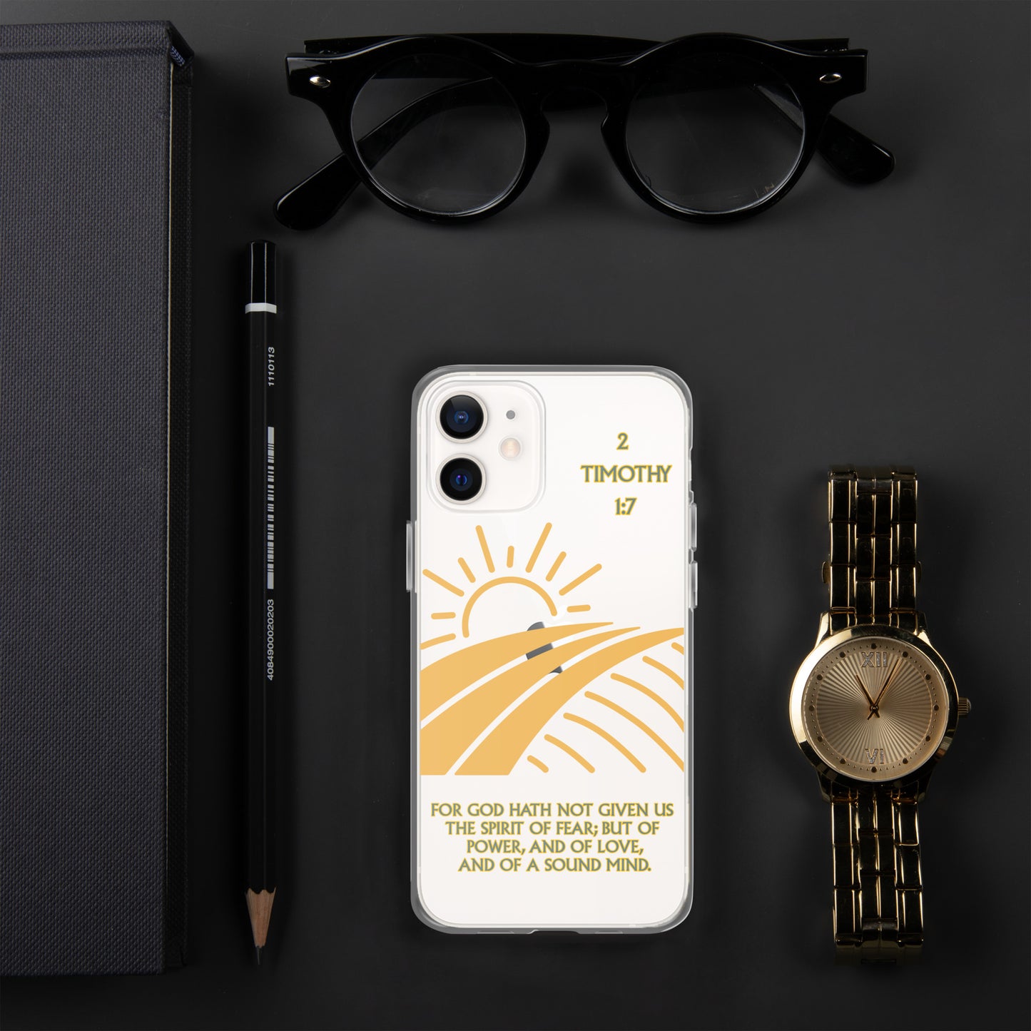 2 Timothy 1:7 Clear Case for iPhone®