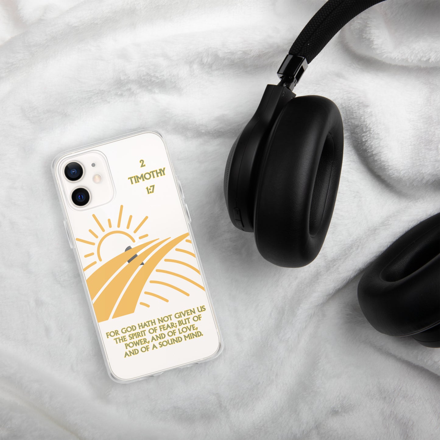 2 Timothy 1:7 Clear Case for iPhone®