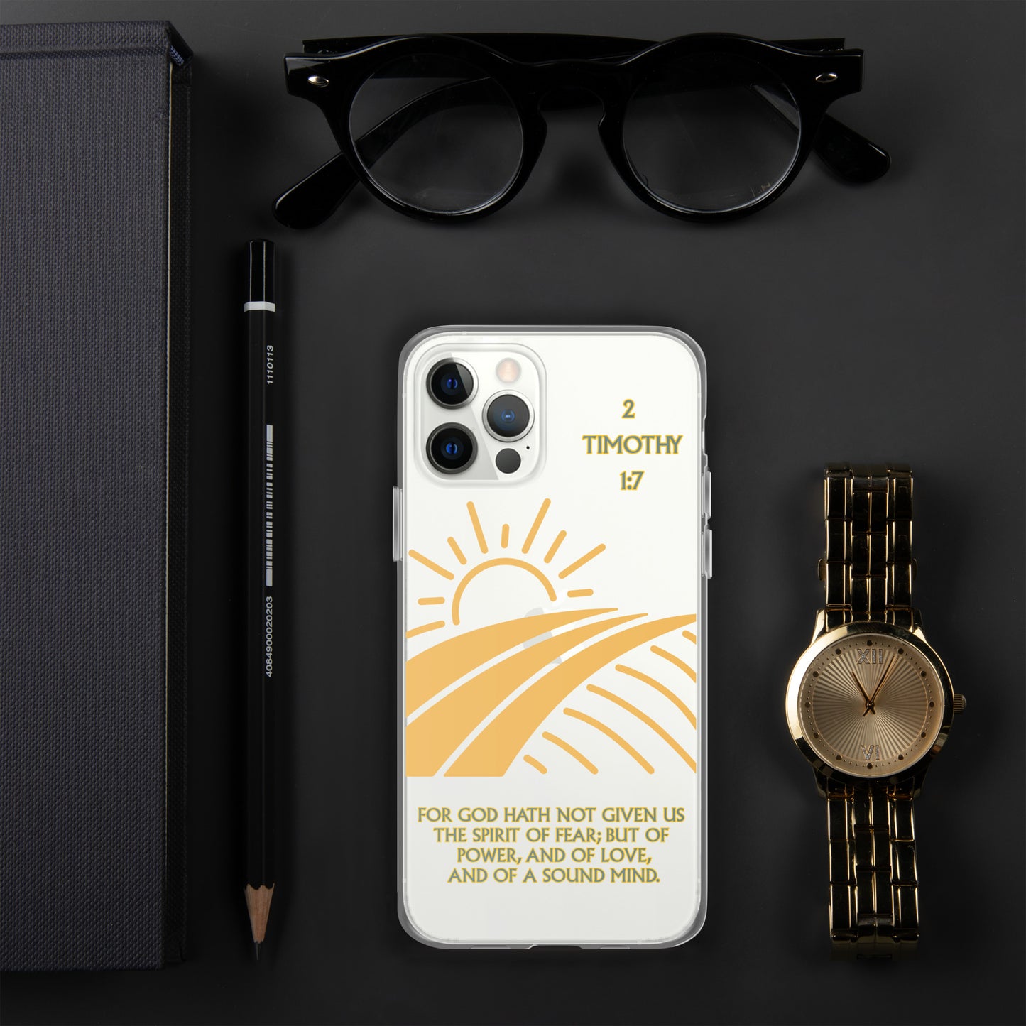 2 Timothy 1:7 Clear Case for iPhone®