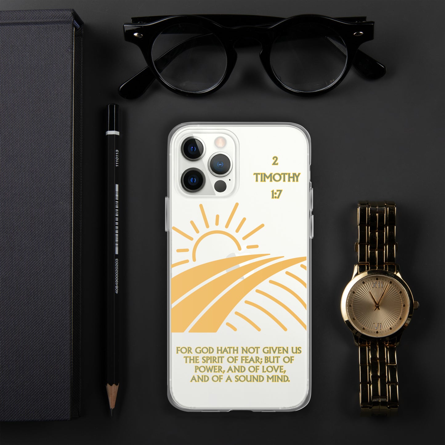 2 Timothy 1:7 Clear Case for iPhone®