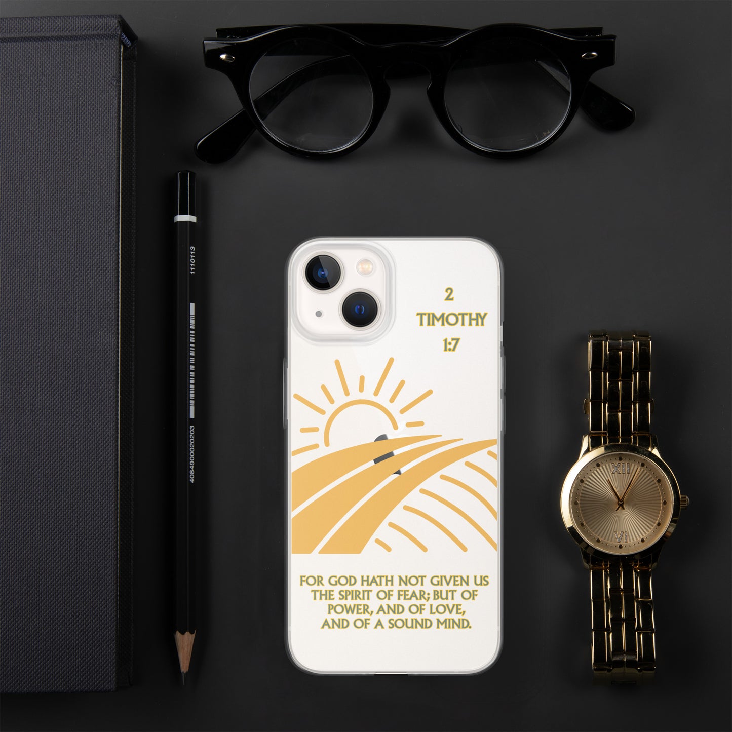 2 Timothy 1:7 Clear Case for iPhone®
