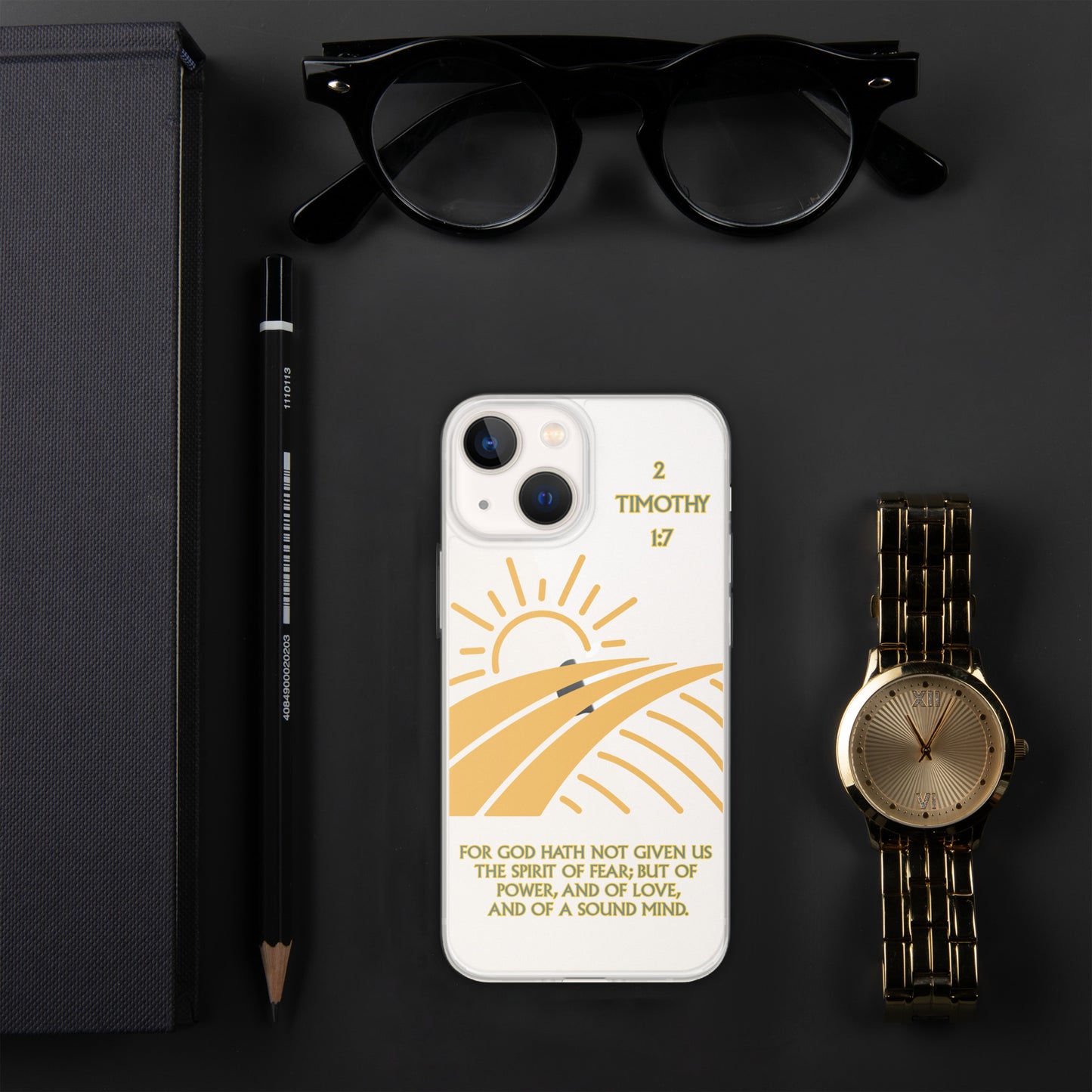 2 Timothy 1:7 Clear Case for iPhone®