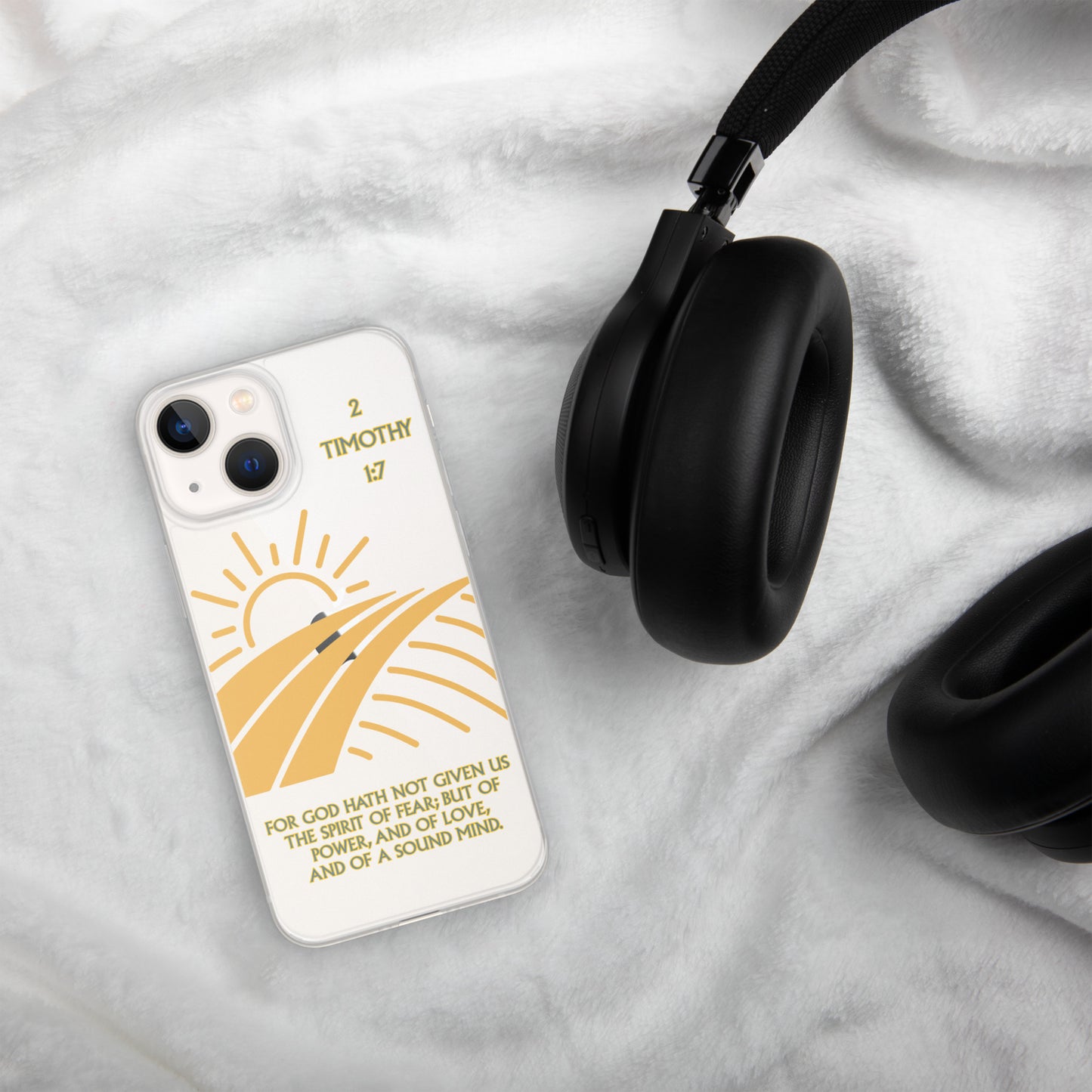 2 Timothy 1:7 Clear Case for iPhone®