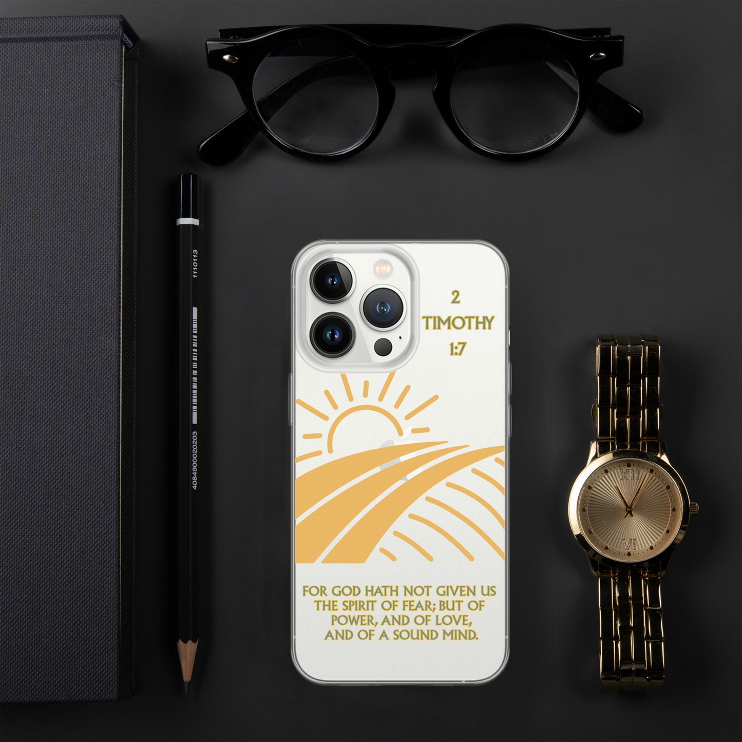 2 Timothy 1:7 Clear Case for iPhone®