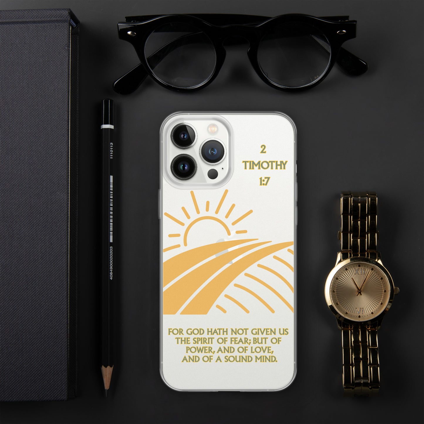 2 Timothy 1:7 Clear Case for iPhone®