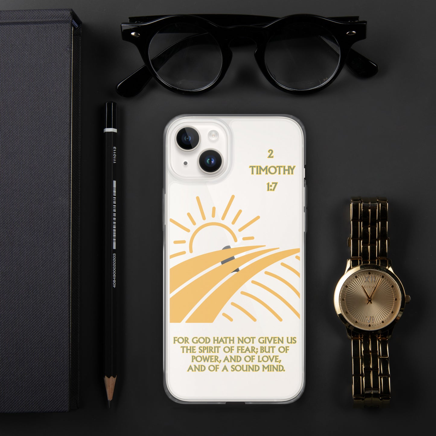 2 Timothy 1:7 Clear Case for iPhone®