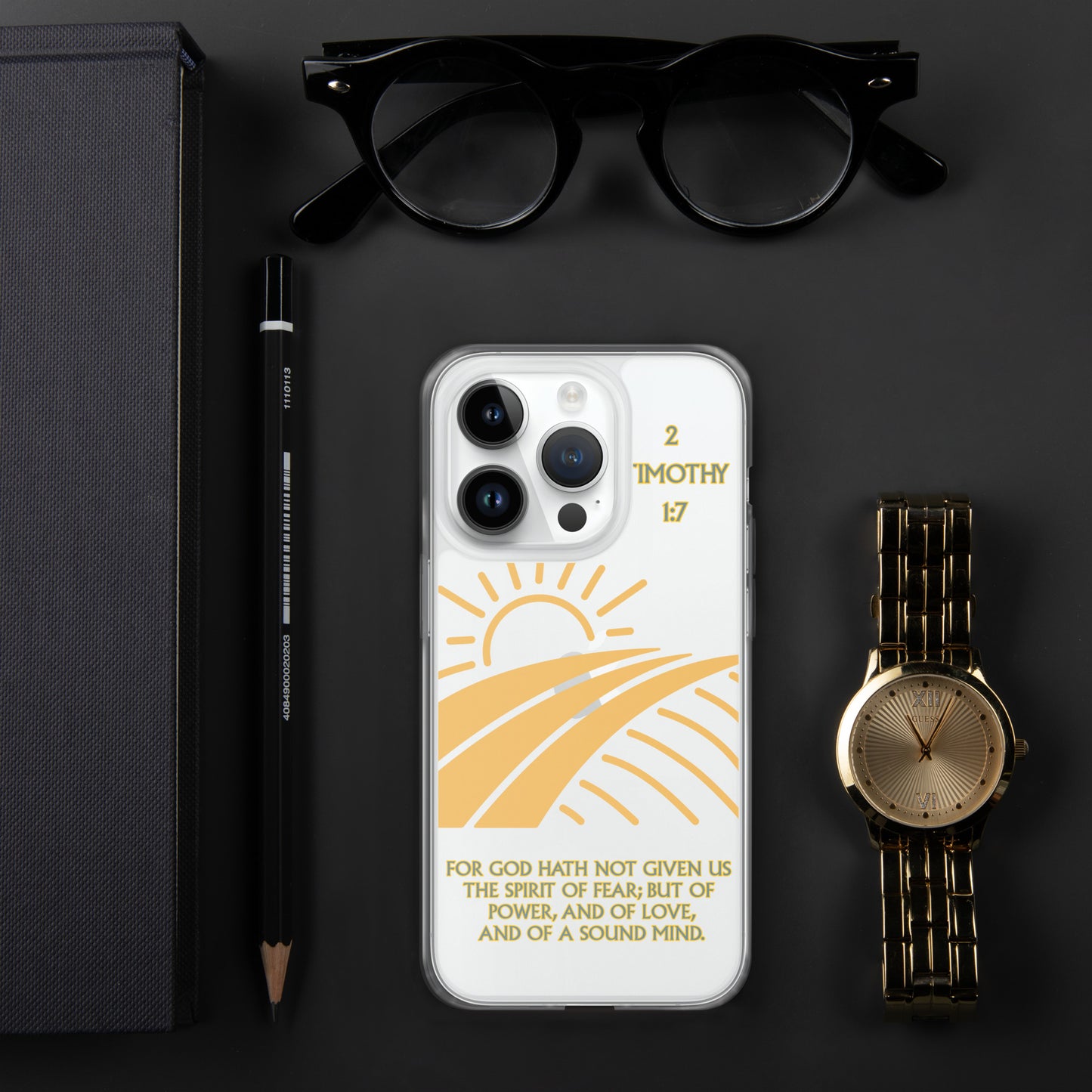 2 Timothy 1:7 Clear Case for iPhone®