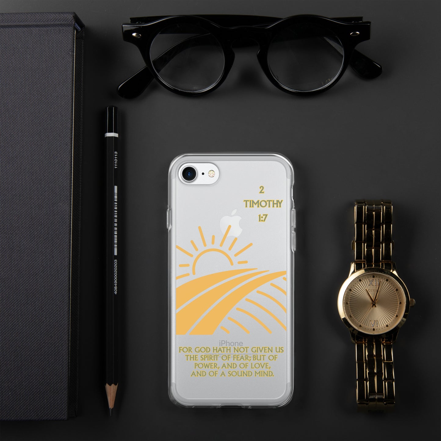 2 Timothy 1:7 Clear Case for iPhone®
