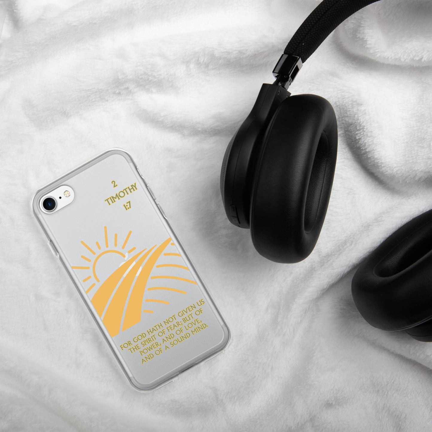 2 Timothy 1:7 Clear Case for iPhone®