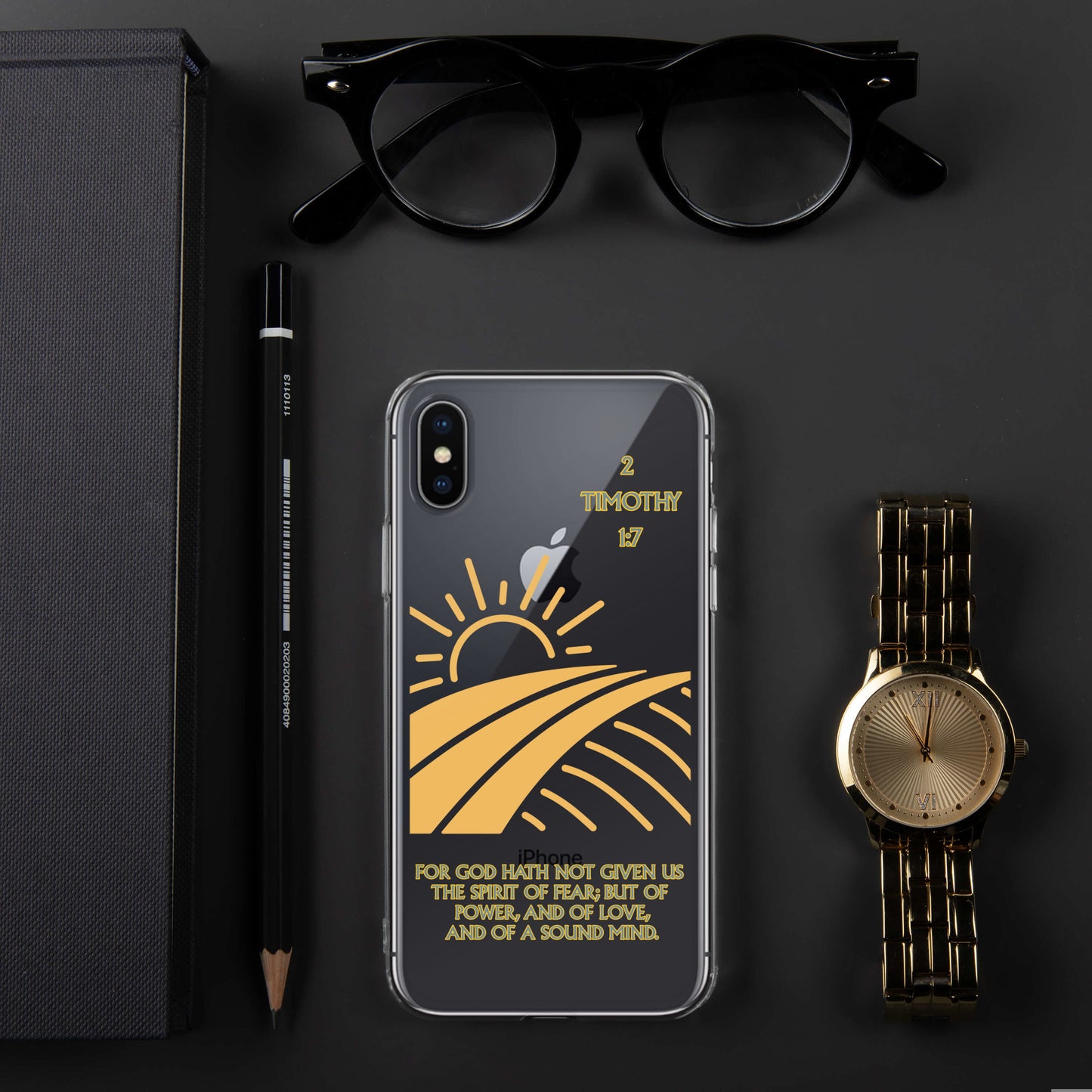 2 Timothy 1:7 Clear Case for iPhone®