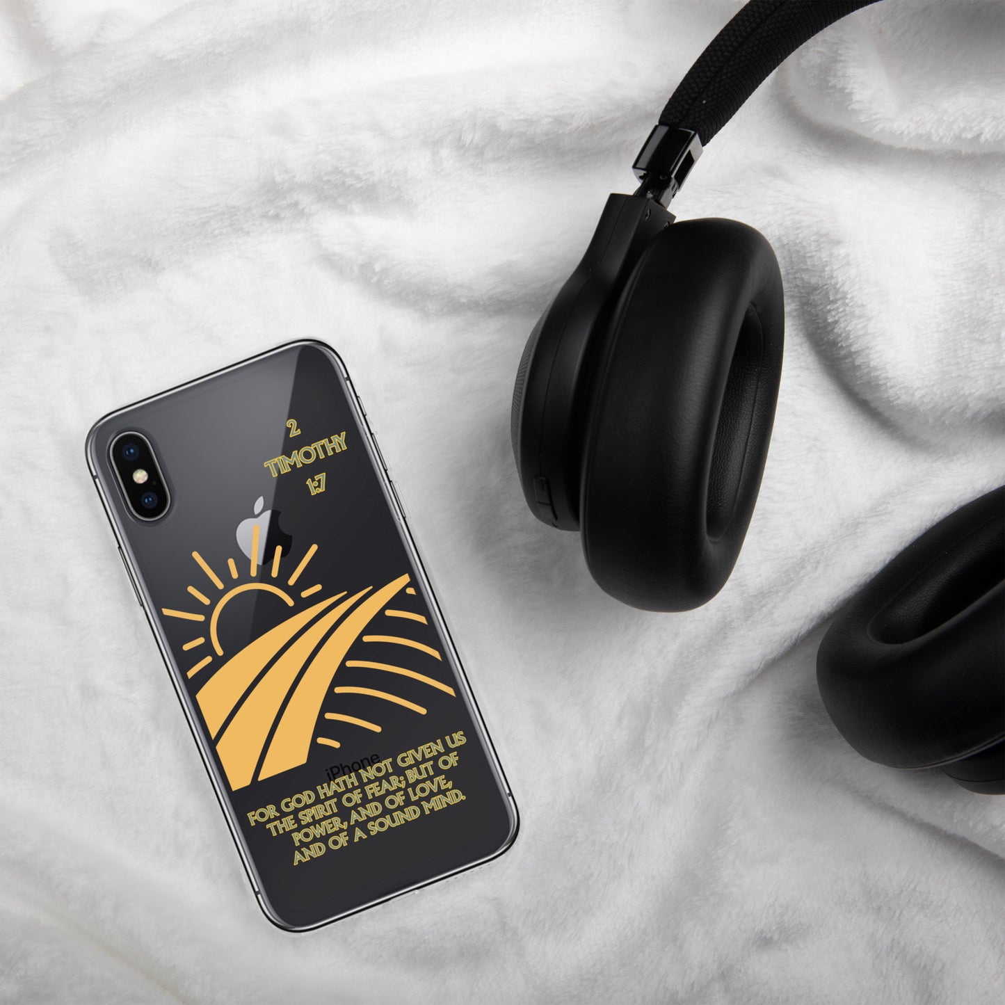 2 Timothy 1:7 Clear Case for iPhone®