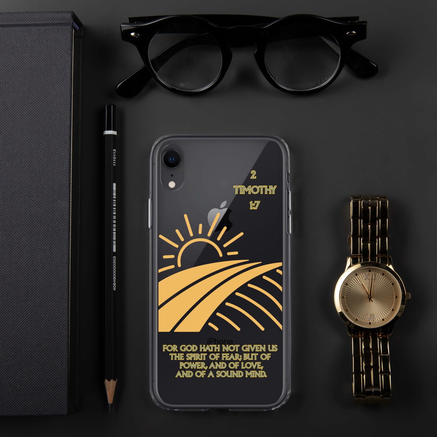 2 Timothy 1:7 Clear Case for iPhone®
