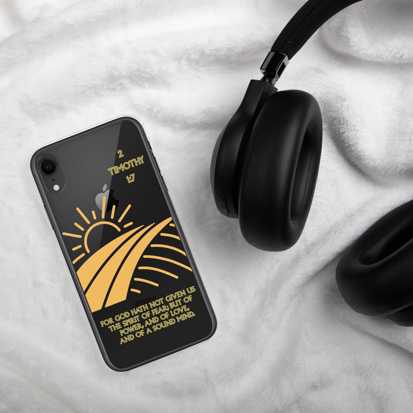 2 Timothy 1:7 Clear Case for iPhone®
