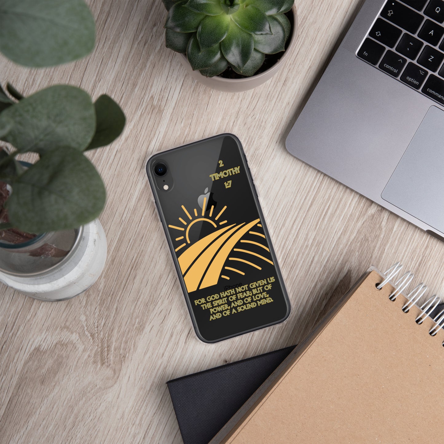 2 Timothy 1:7 Clear Case for iPhone®
