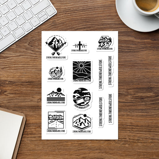 StrengthRenewed.Store Sticker sheet