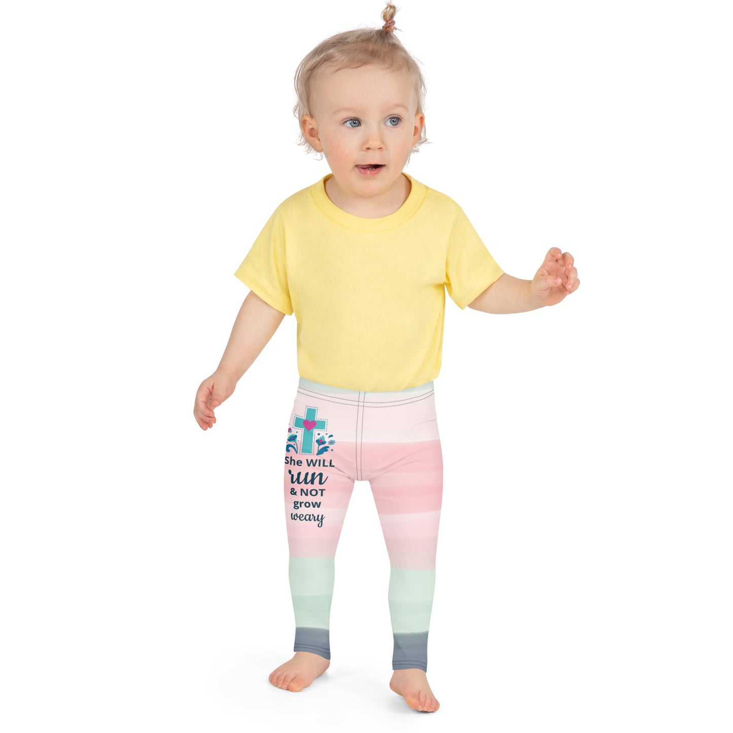 She will run Kid's Leggings