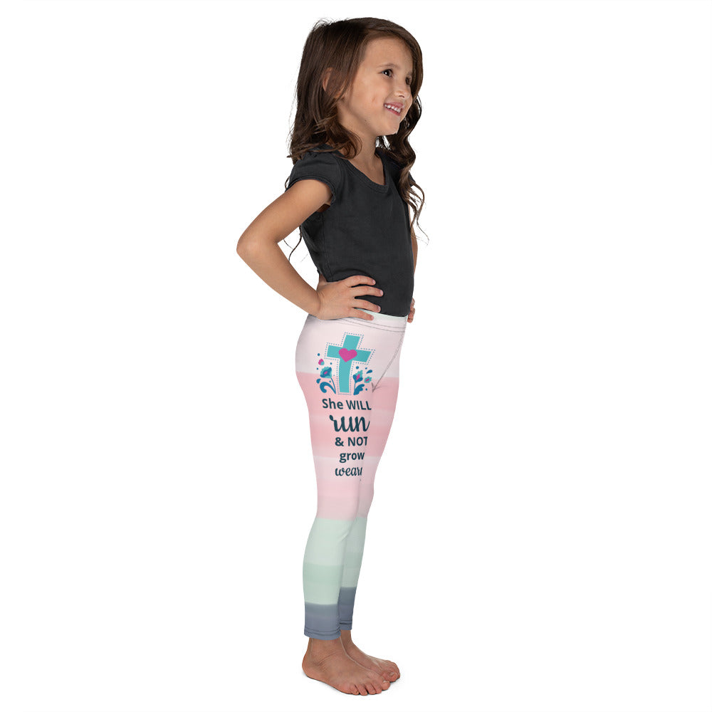 She will run Kid's Leggings