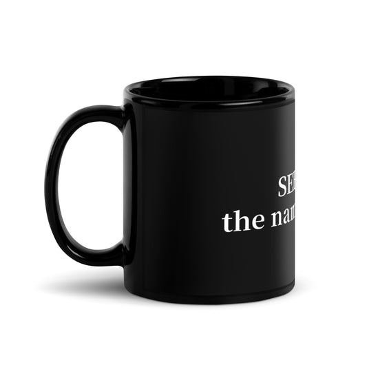 Black Glossy Mug