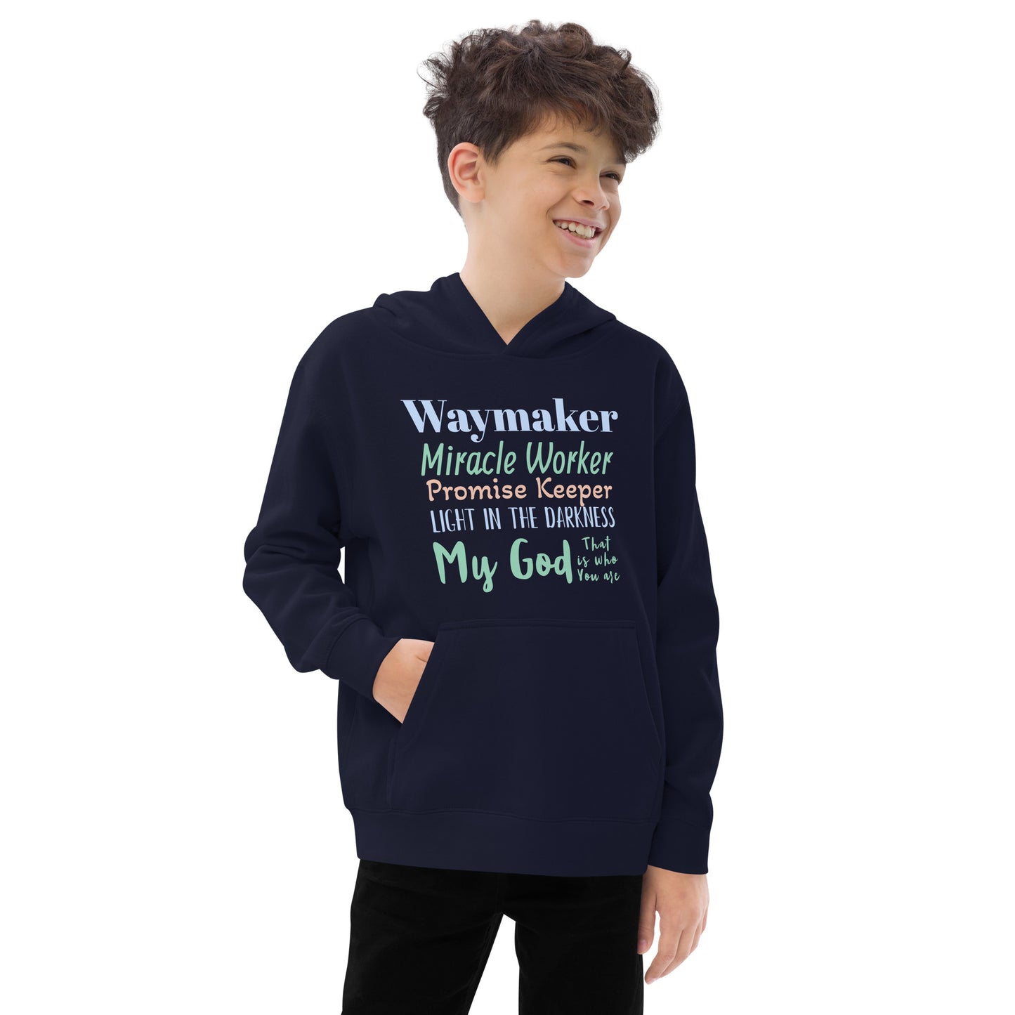 Waymaker Kid's fleece hoodie
