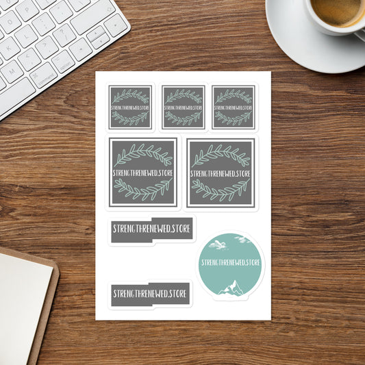 Strength Renewed Basic Sticker sheet