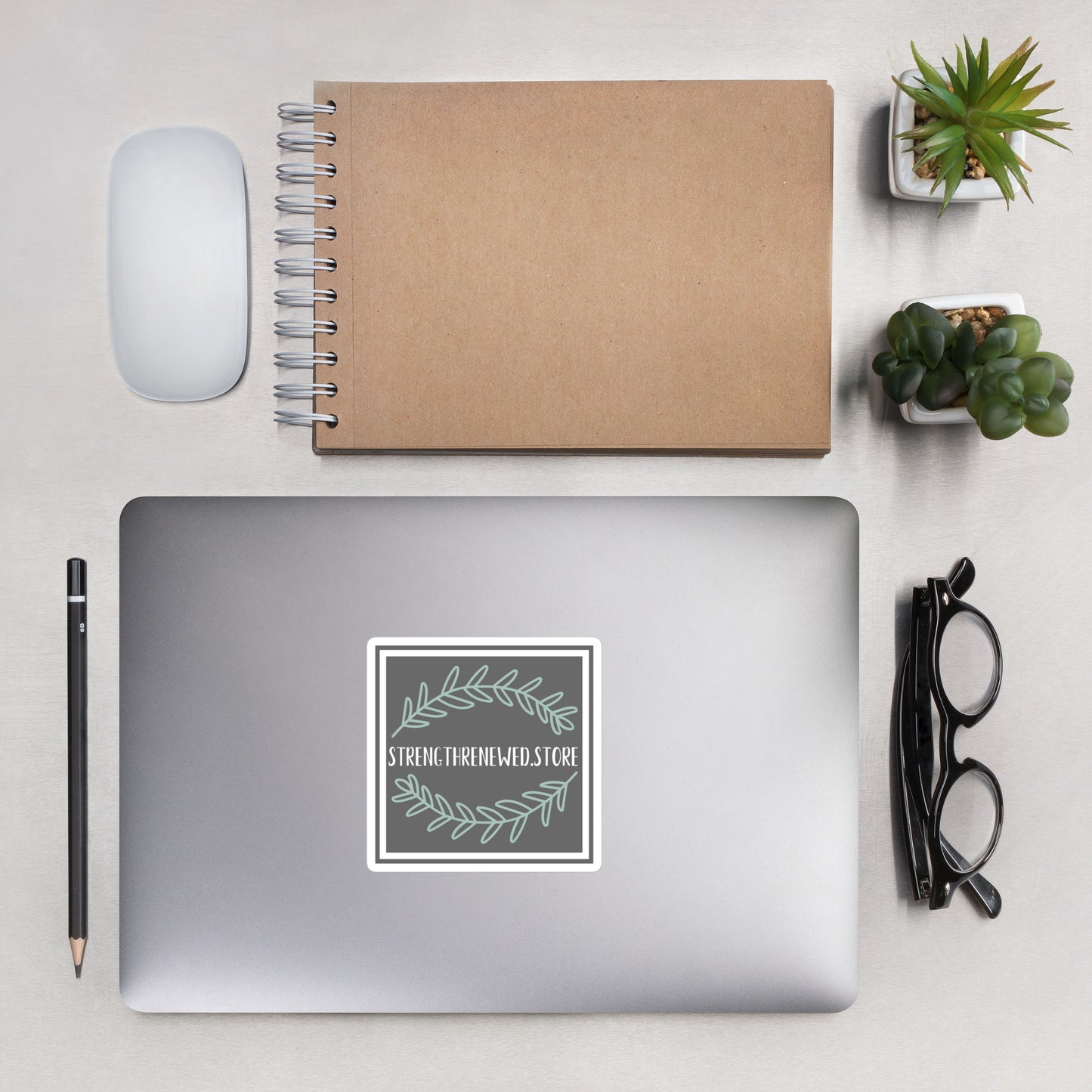 StrengthRenewed.Store Bubble-free sticker