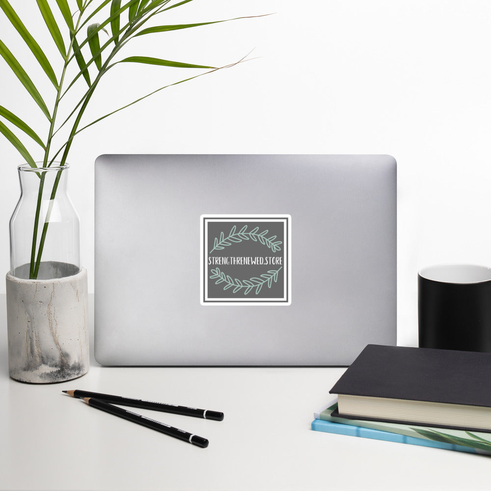 StrengthRenewed.Store Bubble-free sticker