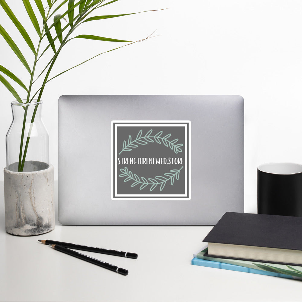 StrengthRenewed.Store Bubble-free sticker