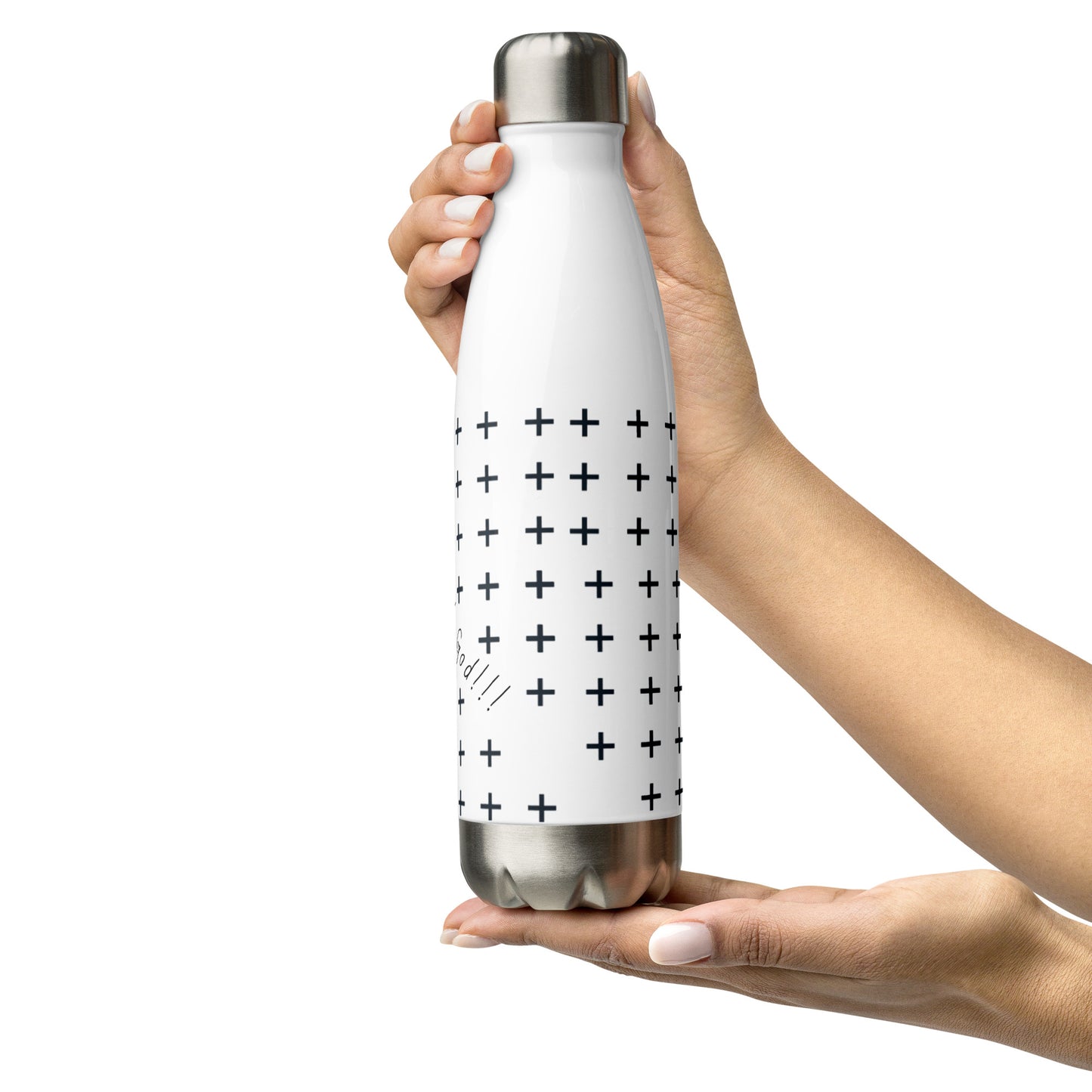 I thank God Stainless Steel Water Bottle