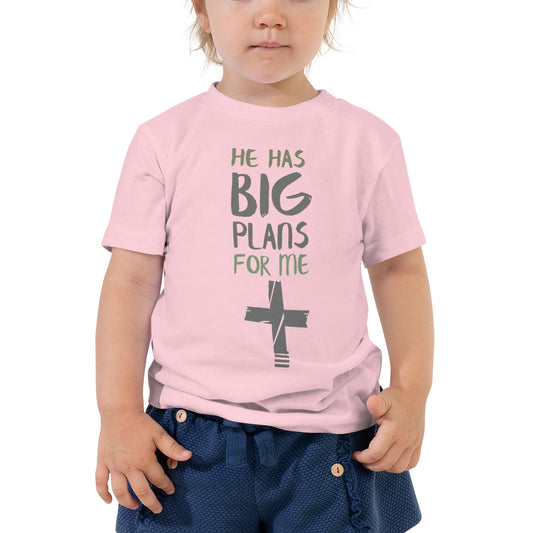 Big Plans Toddler Short Sleeve Tee