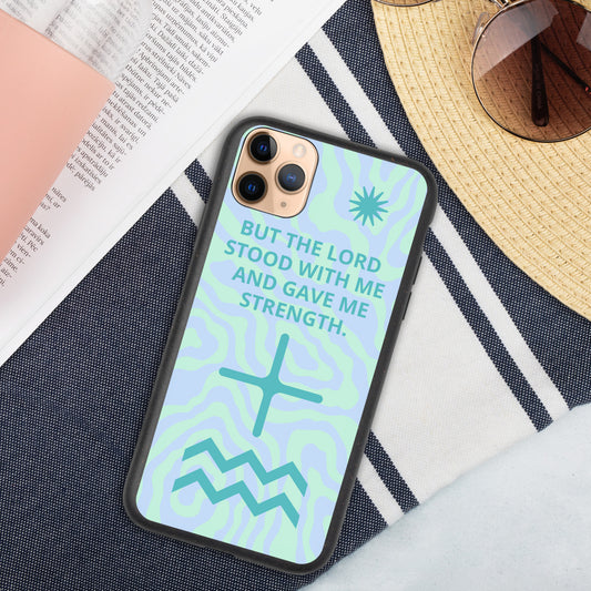 2 Timothy 4:7 Speckled Case for iPhone®