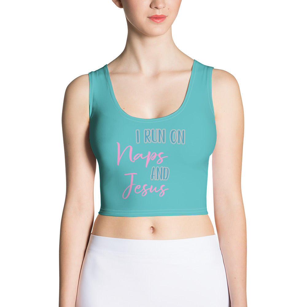 Naps & Jesus Crop Top