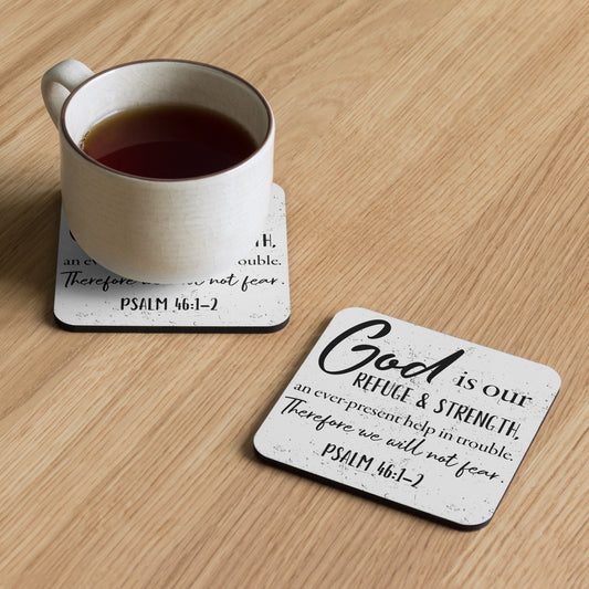 Refuge Cork-back coaster