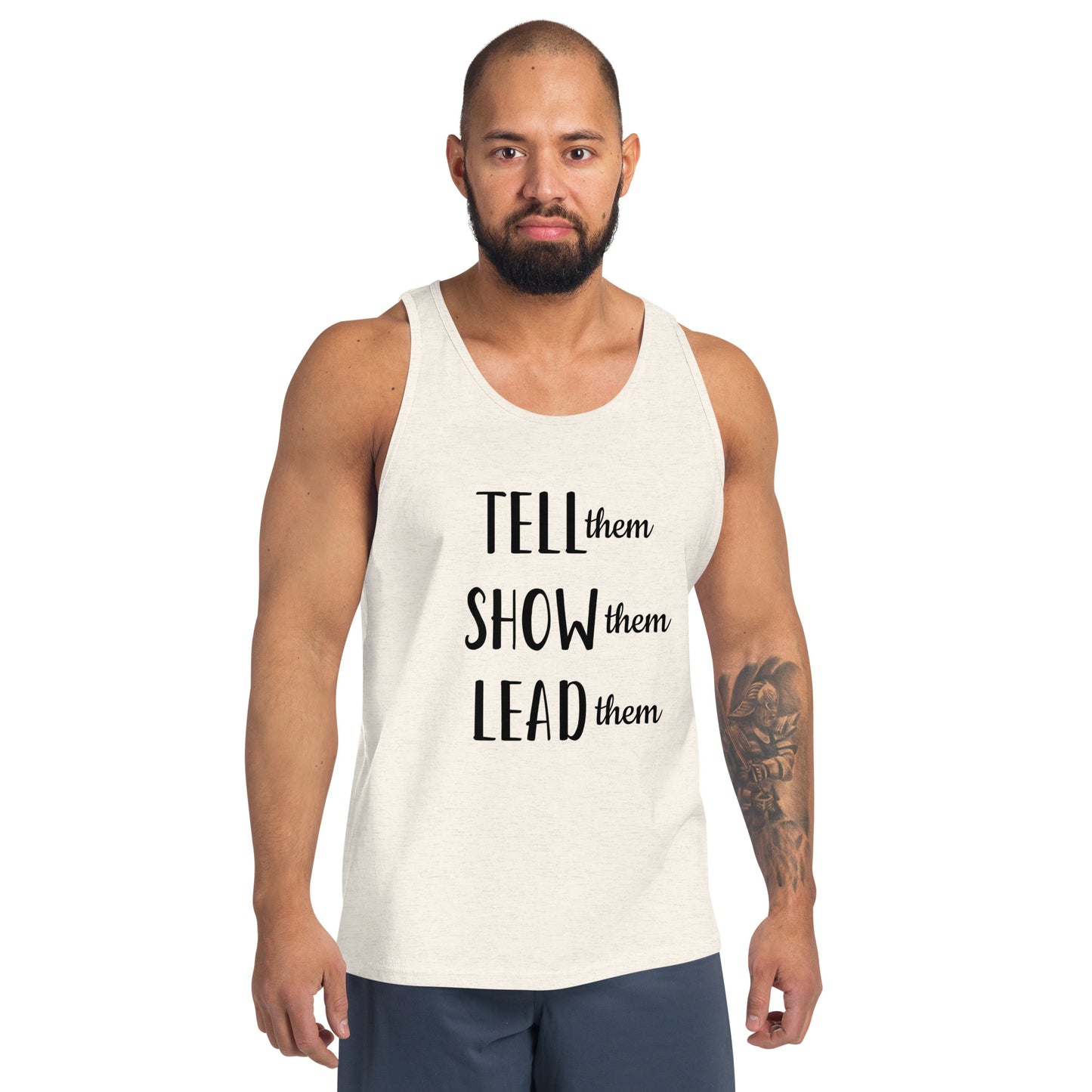 Tell, Show, Lead Unisex Tank Top