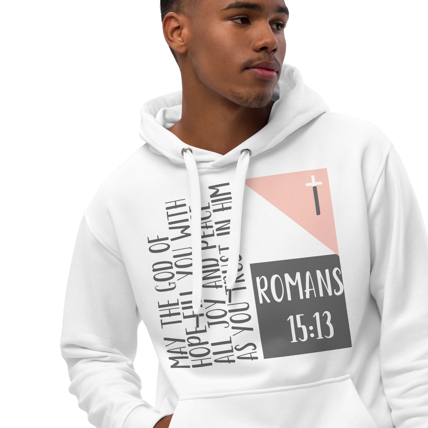 Romans 15:13 Premium eco hoodie