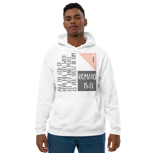 Romans 15:13 Premium eco hoodie