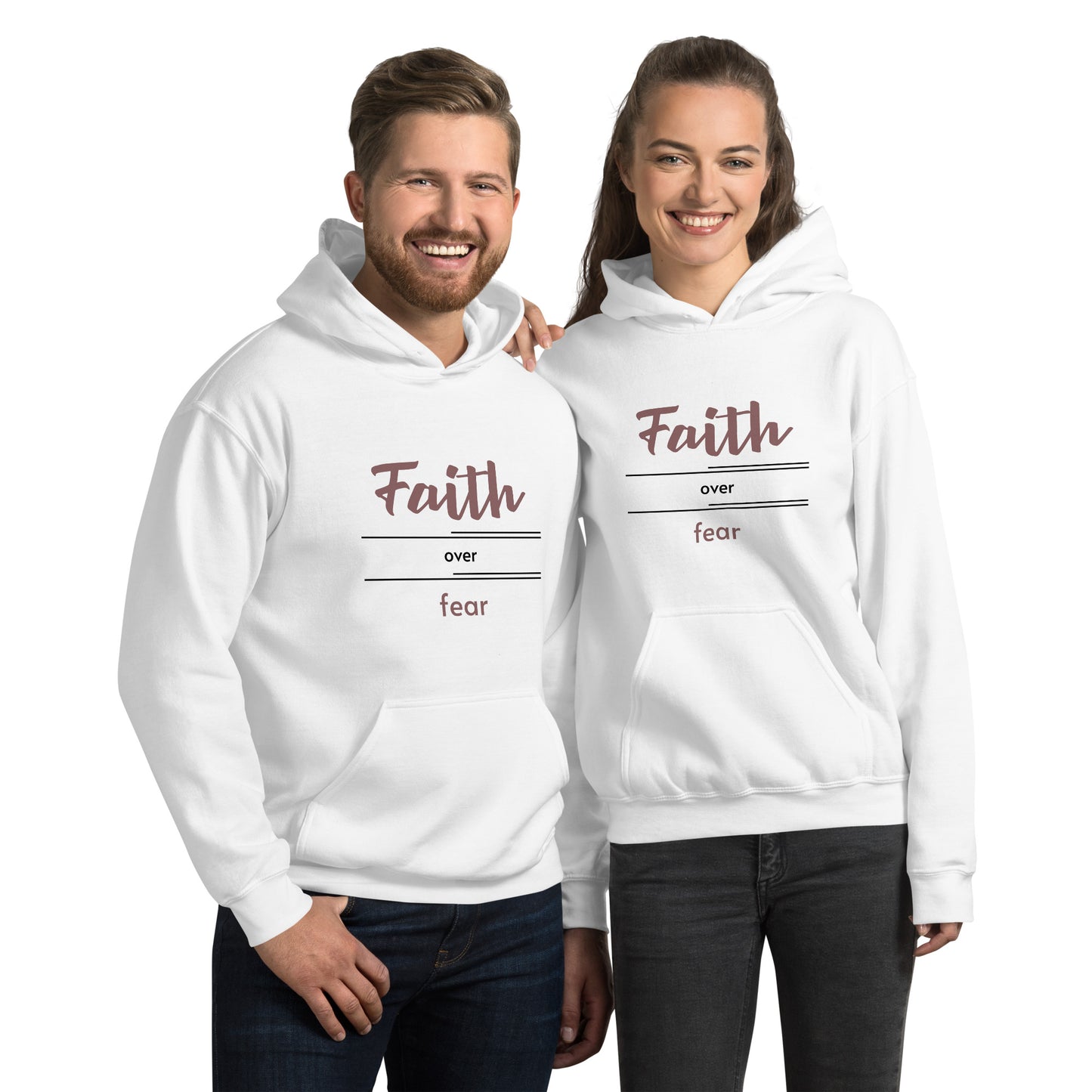 Faith over fear Unisex Hoodie