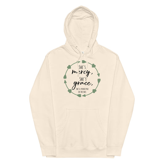 Mercy & Grace Unisex midweight hoodie