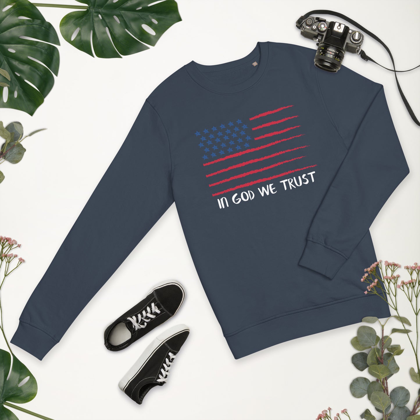 In God We Trust Unisex organic sweatshirt