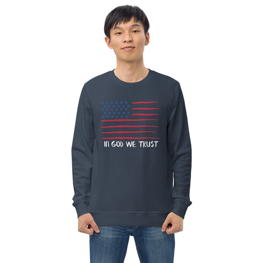 In God We Trust Unisex organic sweatshirt