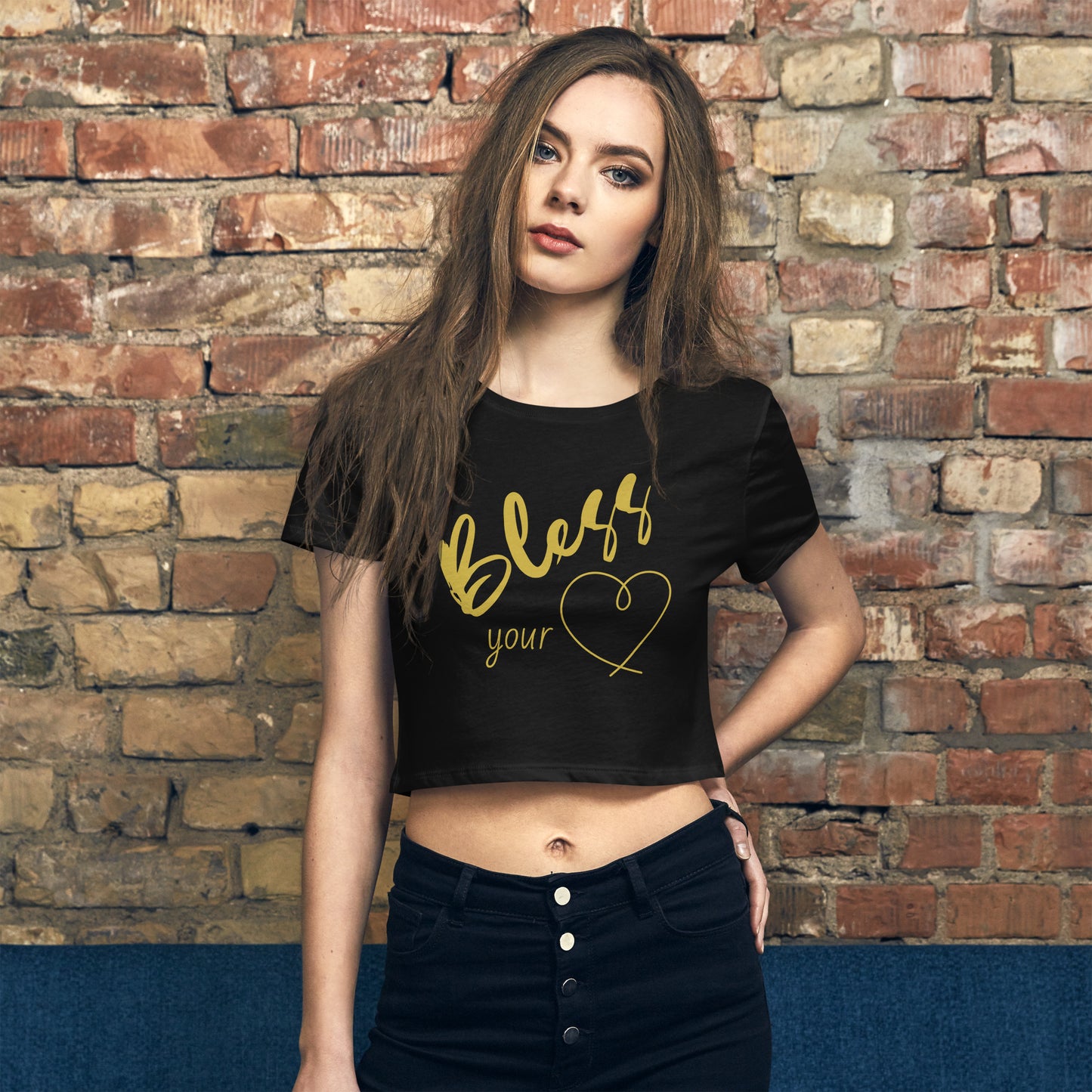 Bless your heart Women’s Crop Tee