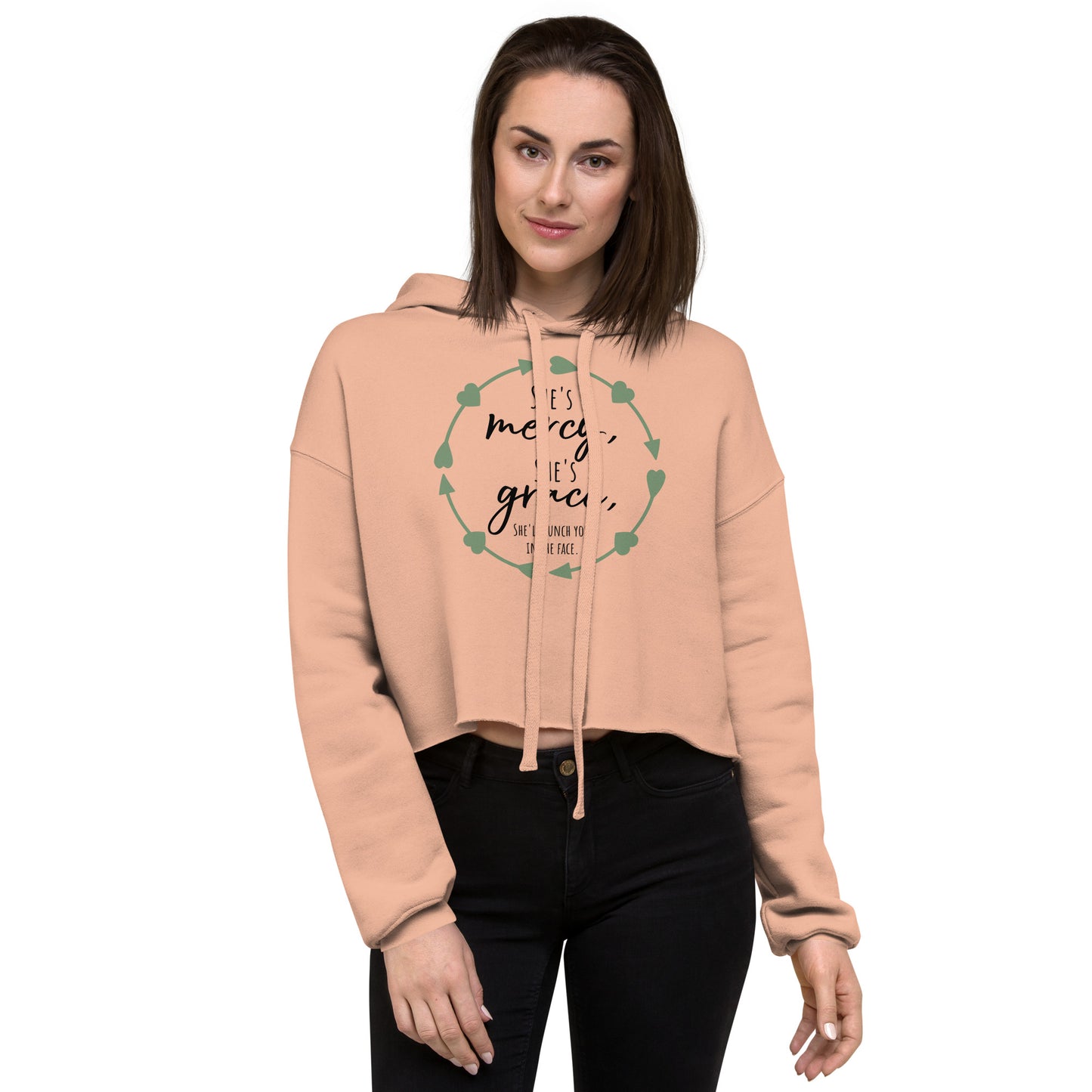 Mercy & Grace Crop Hoodie